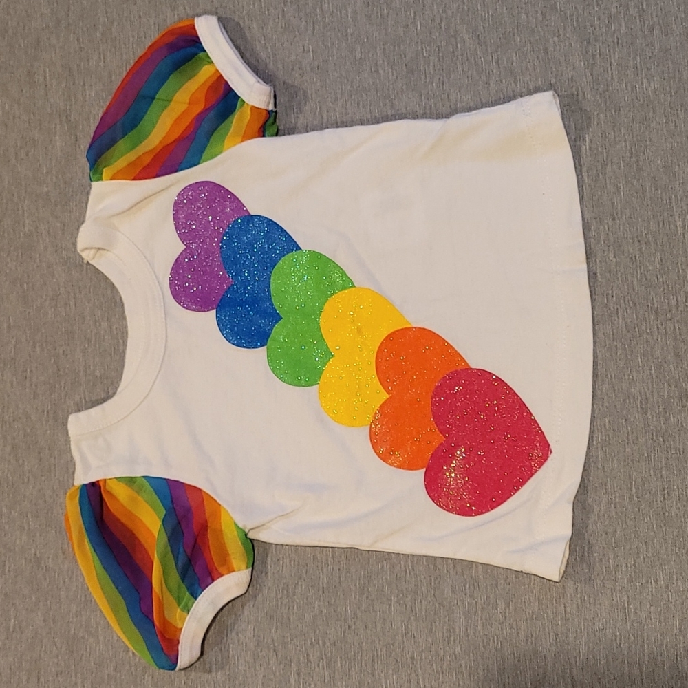 Rainbow tee
